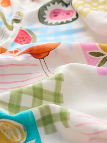 Next Wide Leg Hose in Blau