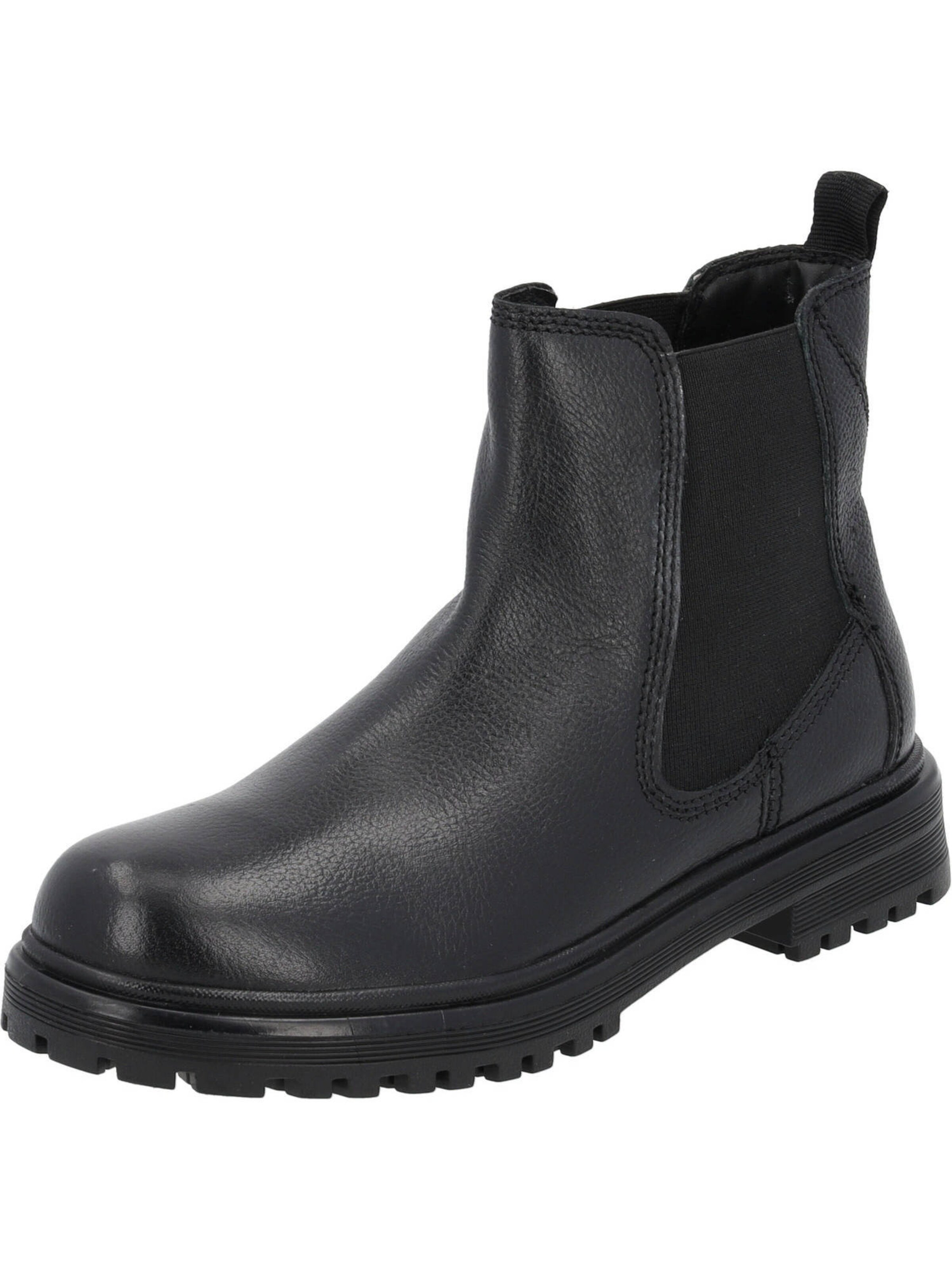 Chelsea Boots 'Cruxa' Palado en noir : devant