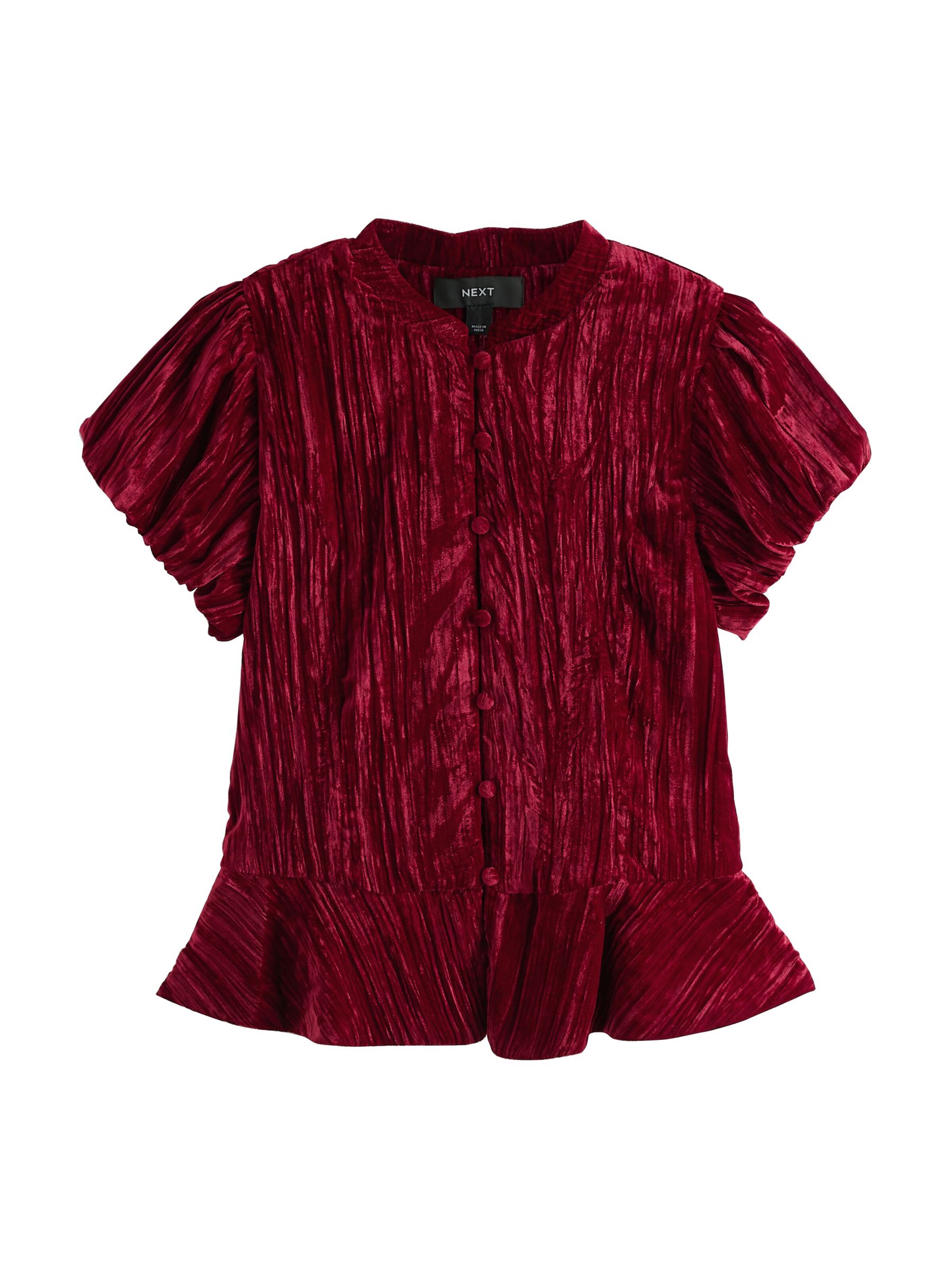 Next Bluse in Rot: Vorderseite