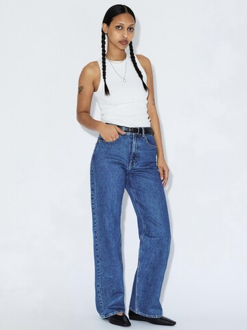 Dr. Denim Regular Jeans 'Echo High Straight - Jeans'‌ in Blau