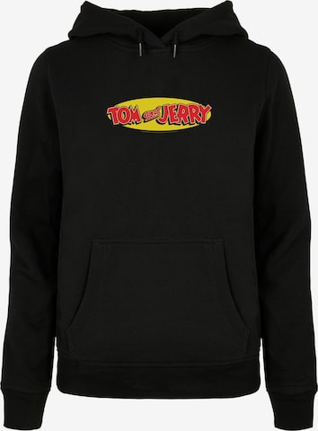 Sweat-shirt 'Tom And Jerry' ABSOLUTE CULT en noir : devant