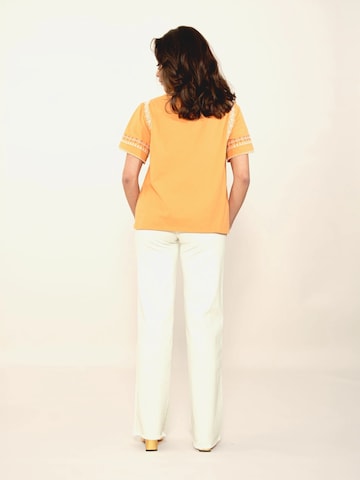 Odd Molly Shirts 'The Earth' i orange
