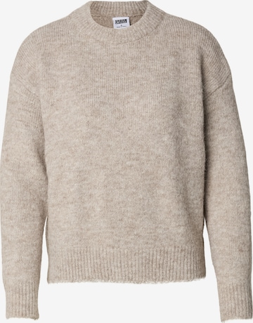 Urban Classics Trui in Grijs: voorkant