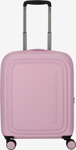 Trolley di MANDARINA DUCK in rosa: frontale