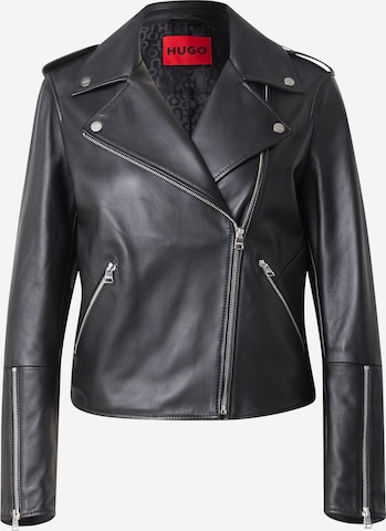 juoda HUGO Demisezoninė striukė 'Lujana': priekis