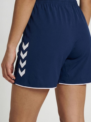 Hummel Regular Sportbroek 'Core 2.0' in Blauw