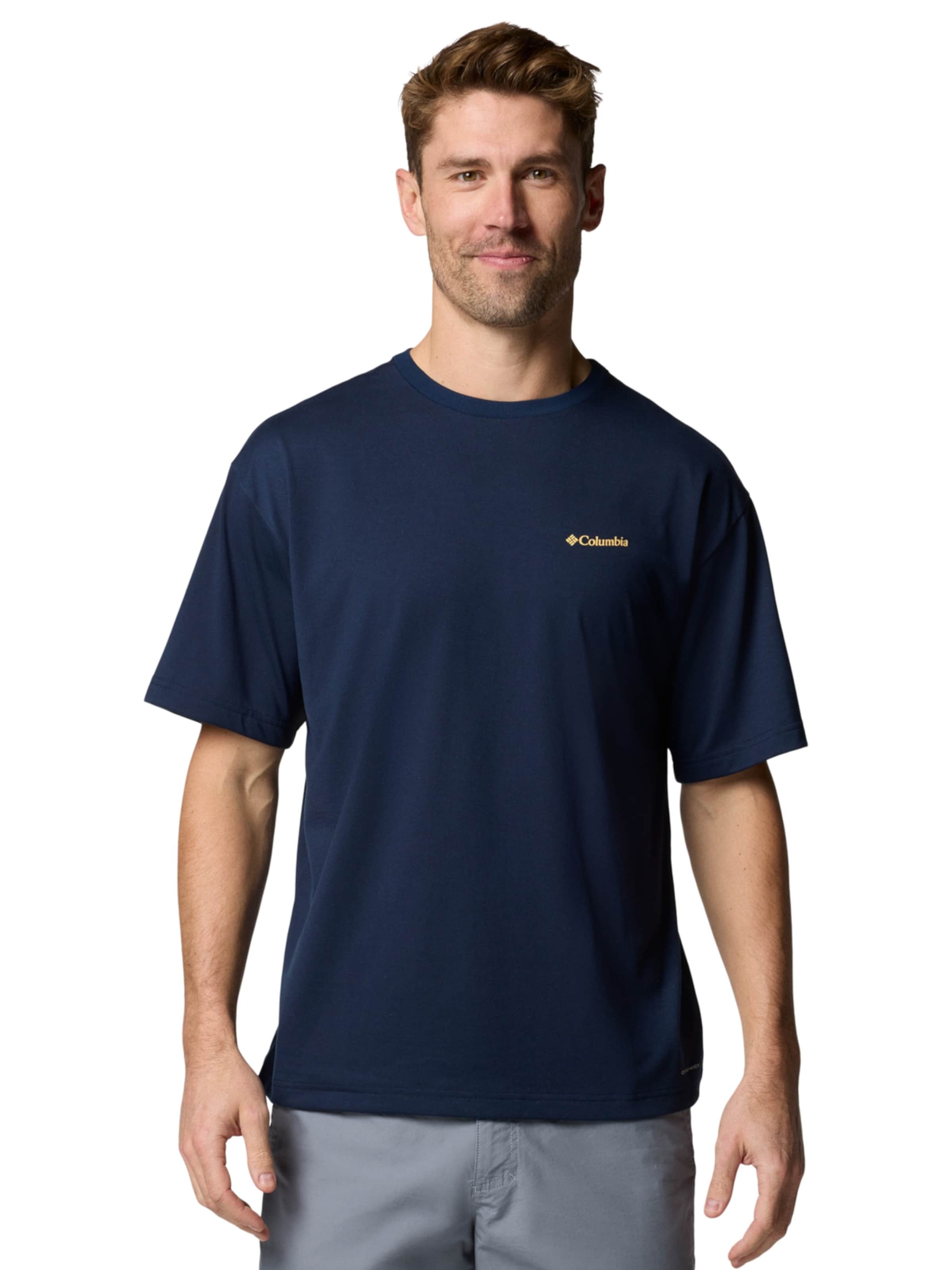COLUMBIA Shirt 'Columbia Cedar Trail Back' in Dark blue, Item view