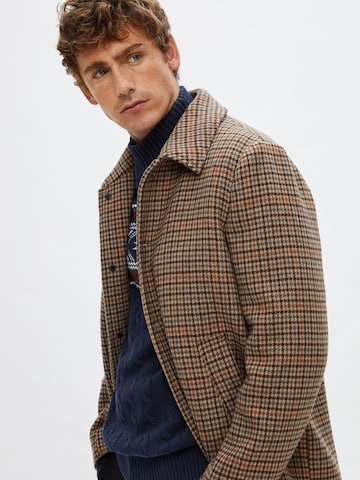 Pull-over 'SLHFlake' SELECTED en bleu