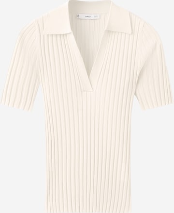 MANGO Sveter 'LOPE' - Béžová: predná strana