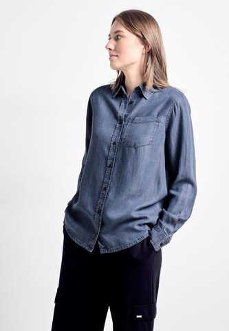 CECIL Blouse in Blue: front