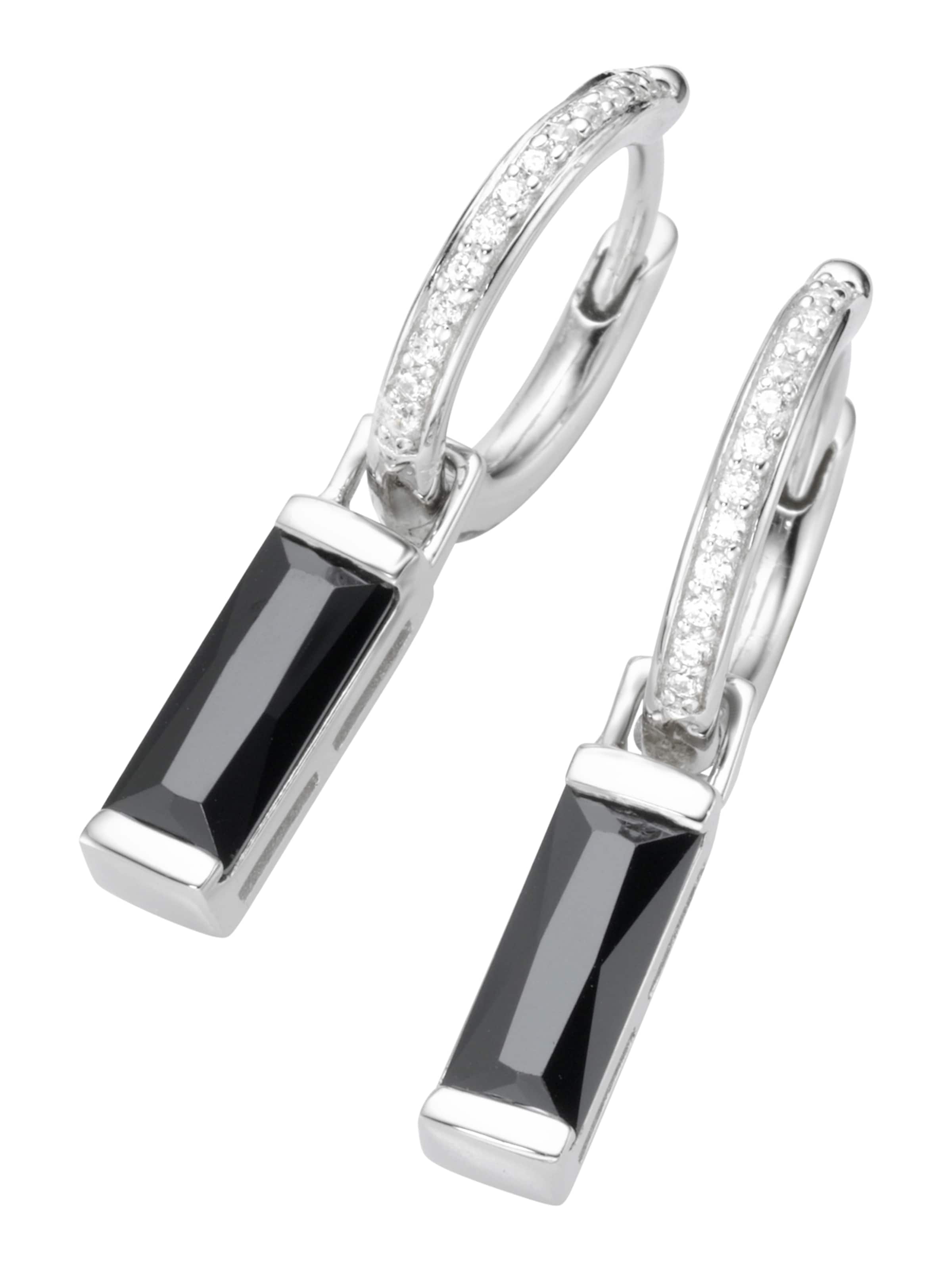 Giorgio Martello Milano - Pendientes en negro: frente