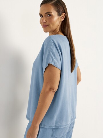 Cellbes of Sweden Ultra-weiche Premium Jeansbluse in Blau