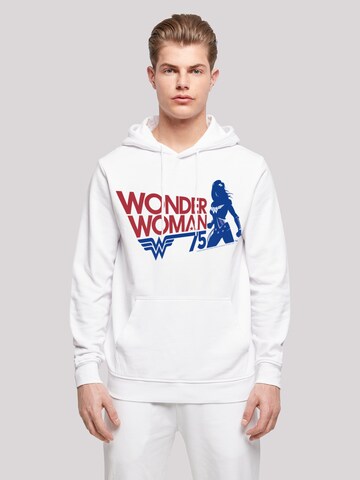 F4NT4STIC Sweatshirt 'DC Comics Wonder Woman Seventy Five' in Weiß: Vorderseite
