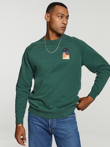 Sweat-shirt Shiwi en vert : devant