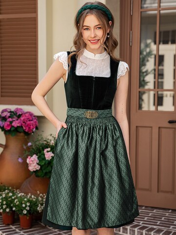 DIRNDLSTERN Dirndl in Green