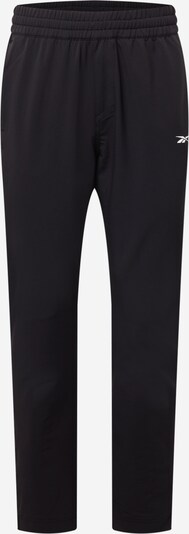 Reebok Sport Sporthose in schwarz / weiß, Produktansicht