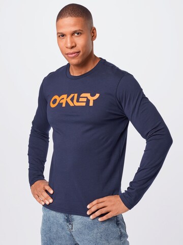 OAKLEY Funkční tričko 'MARK II' – modrá: přední strana