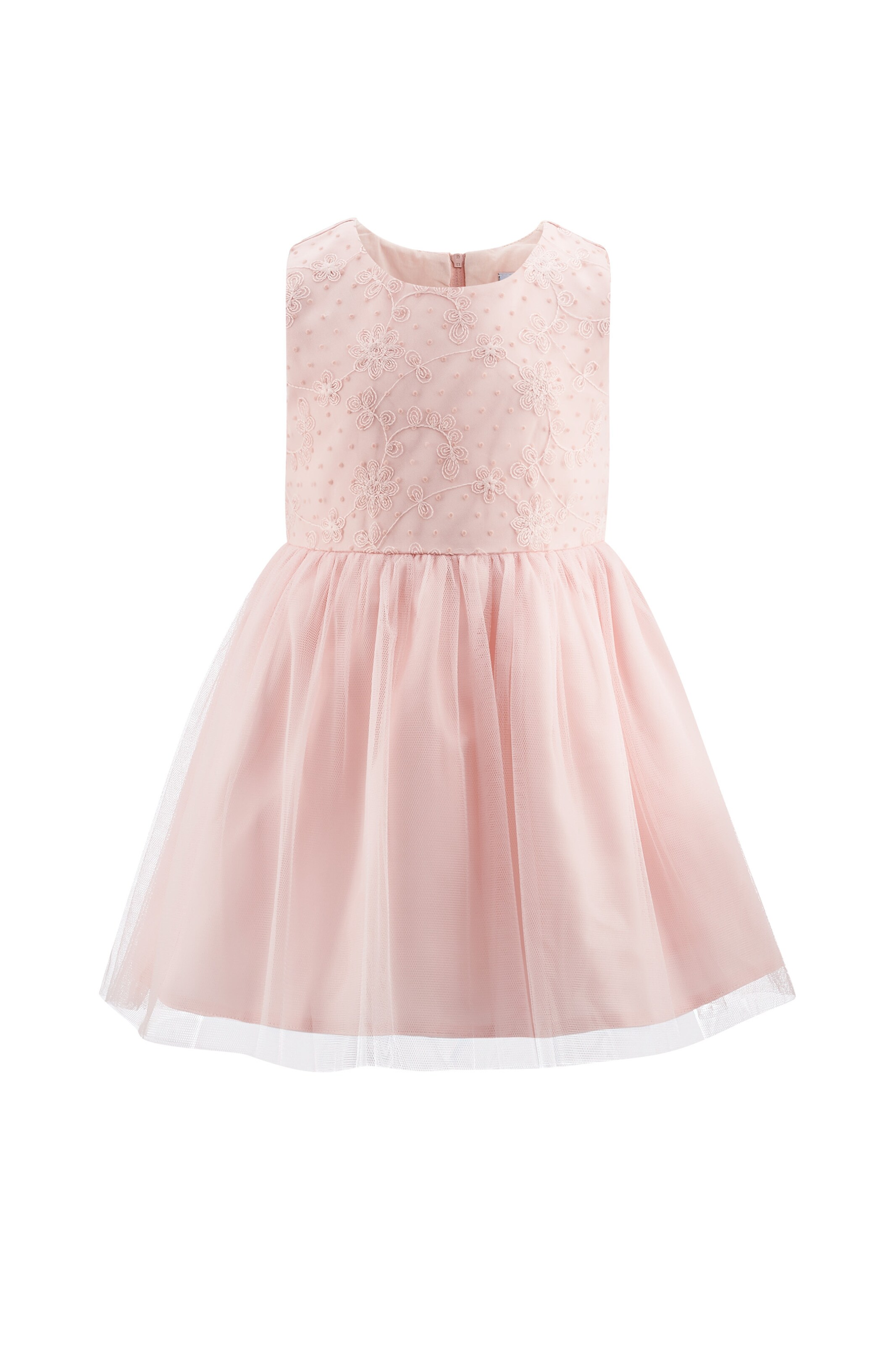 happy girls - Vestido em rosa: frente