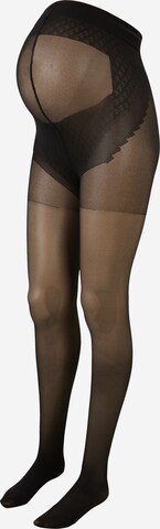 Lindex Maternity Tights in Black: front