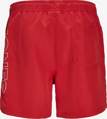 JACK & JONES Плавательные шорты 'FIJI' в Красный