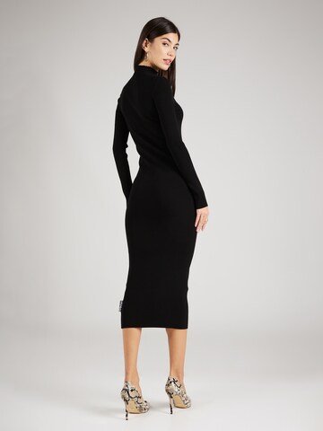 HUGO Knit dress 'Soritexa' in Black