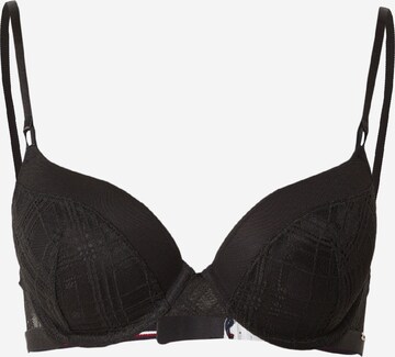 Invisible Soutien-gorge 'DEMI' Tommy Hilfiger Underwear en noir : devant