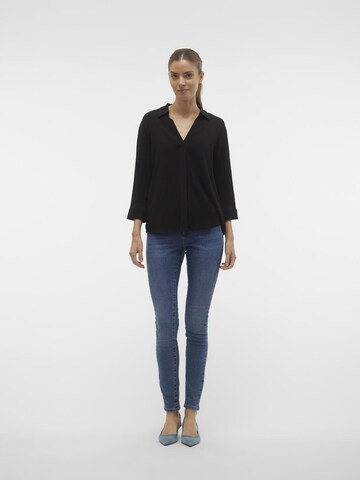 VERO MODA Blouse in Zwart