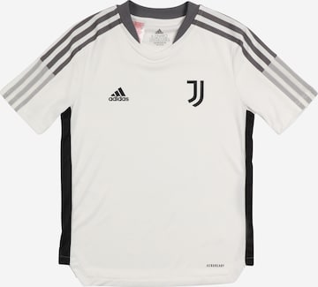 ADIDAS PERFORMANCE Functioneel shirt 'Juventus Turin' in Wit: voorkant