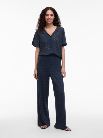 VILA Wide leg Broek 'VIDelaia' in Blauw