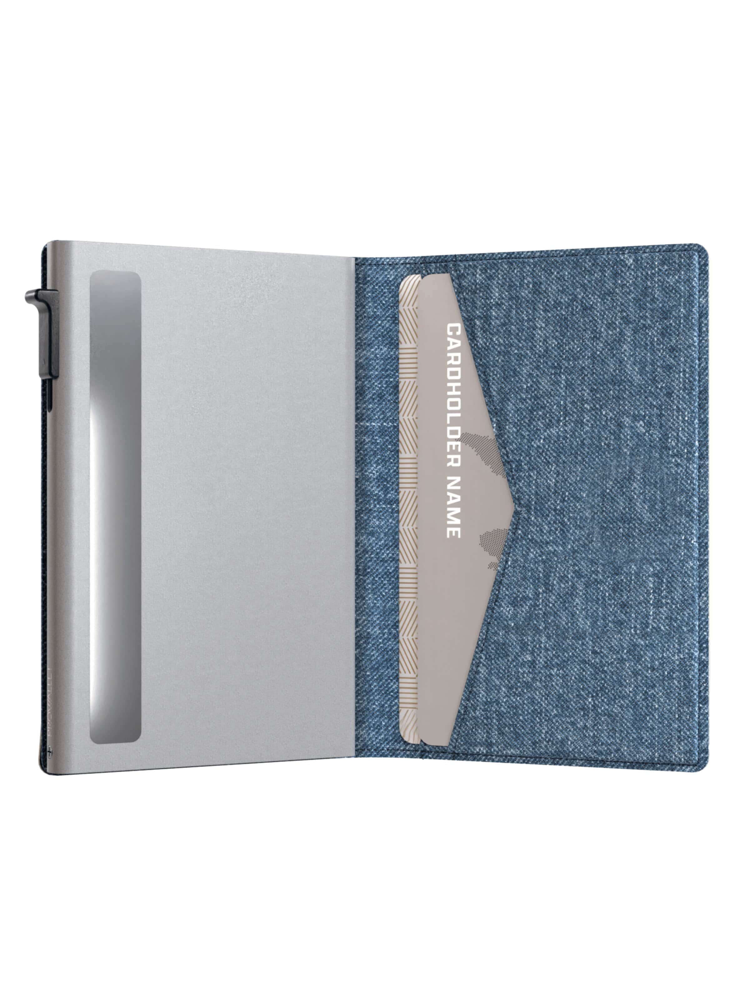 Prowallet Wallet 'Pasjeshouder Slim' in Blue