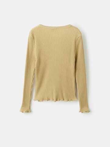 MANGO KIDS Koszulka w kolorze beżowy