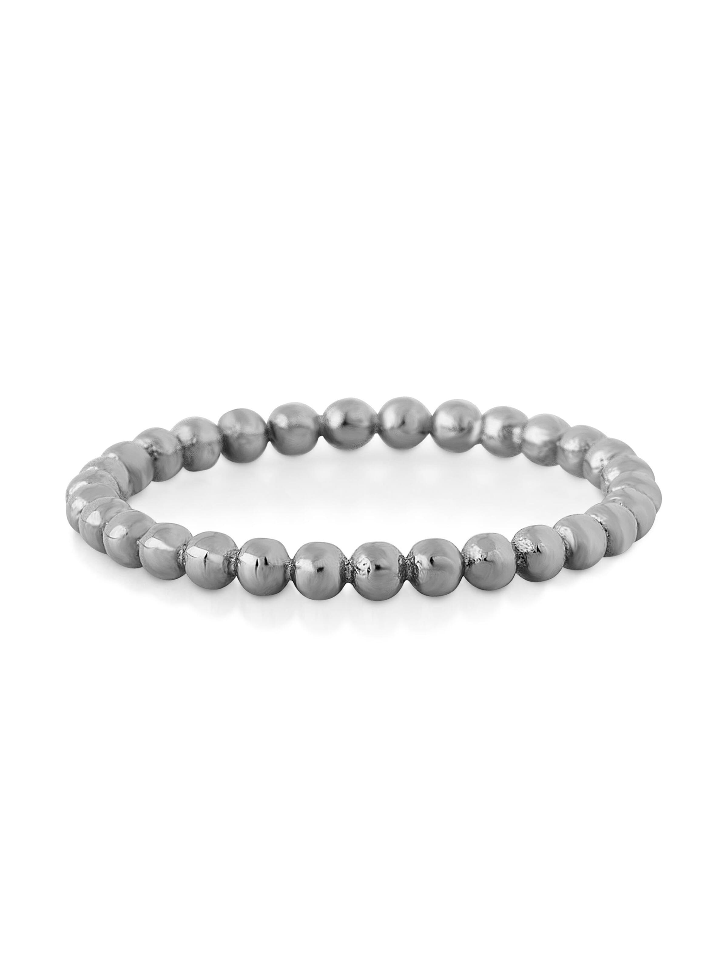 Akitsune Ring 'Delight' in Silver: front