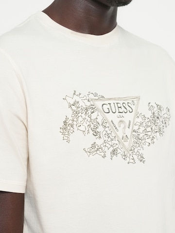 T-Shirt GUESS en blanc