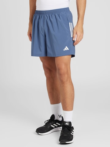 ADIDAS PERFORMANCE Regular Sportshorts in Blau: predná strana