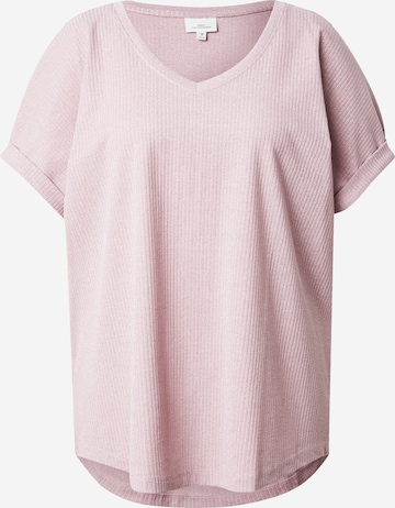 ONLY Carmakoma Tričko 'CARASIA' - Fialová: predná strana