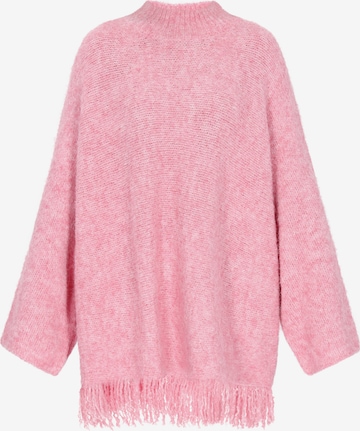 IZIA Pullover 'Boho' in Pink: Vorderseite