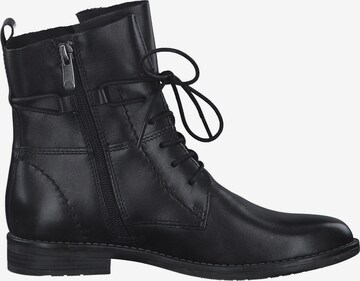 MARCO TOZZI Lace-Up Ankle Boots in Black