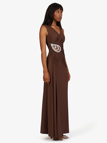 Kraimod Evening Dress in Brown