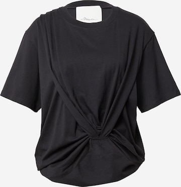 3.1 Phillip Lim - Camiseta en negro: frente