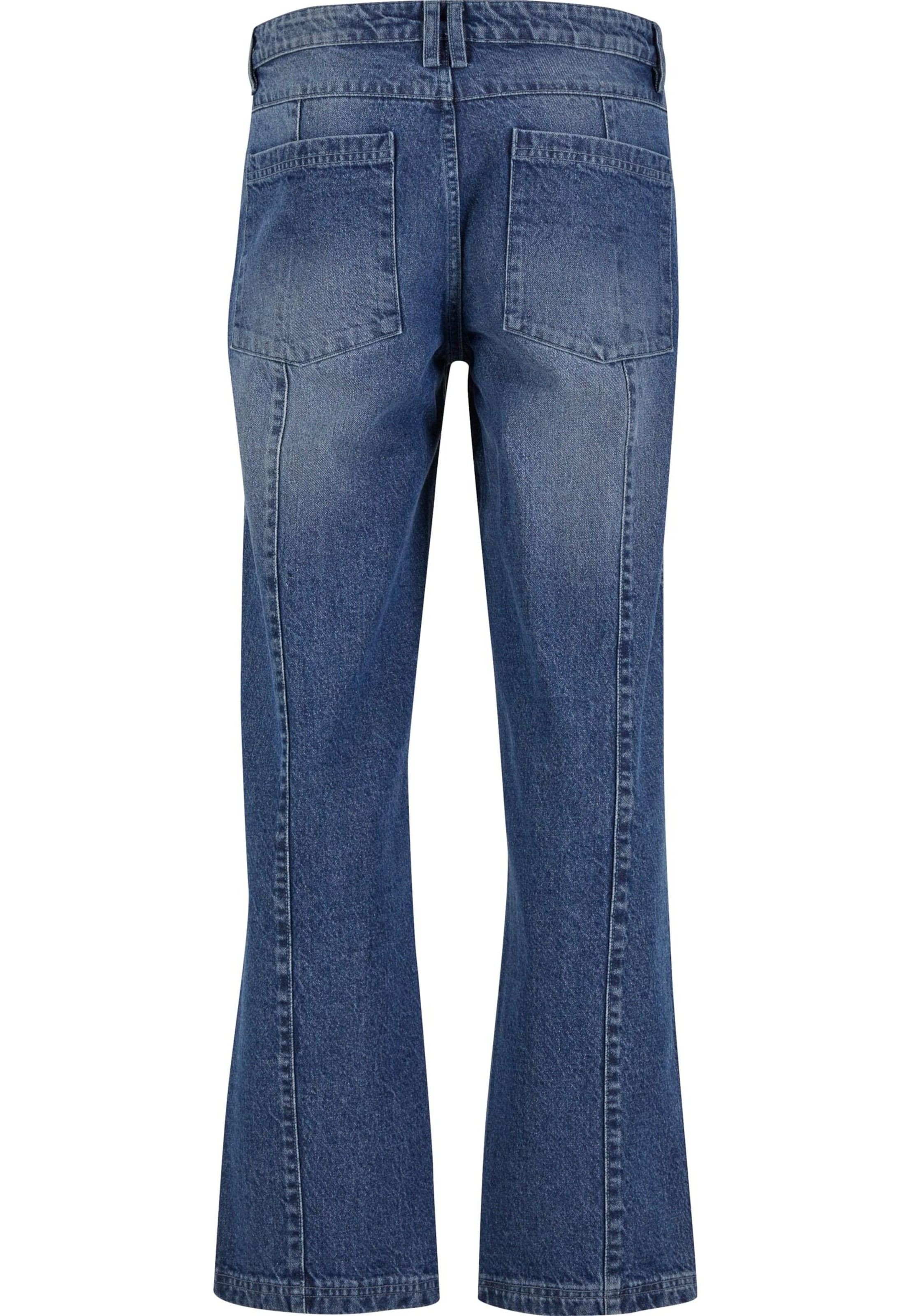 Urban Classics Расклешенный Джинсы в Синий