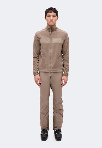 Bogner Fire + Ice Funktionele fleece-jas 'JOSH4' in Bruin: voorkant