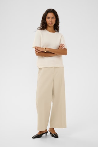 Loosefit Pantalon à plis 'SLCorinne' SOAKED IN LUXURY en beige