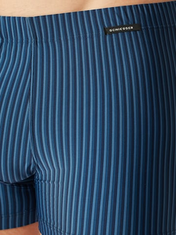 SCHIESSER Boxershorts 'Pure Micro' in Blauw