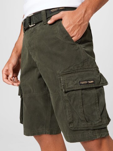 Regular Pantalon cargo 'Vintage Core' Superdry en vert
