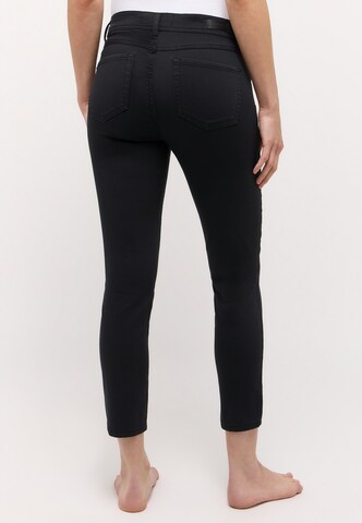 Angels Slimfit Jeans 'Ornella' in Zwart