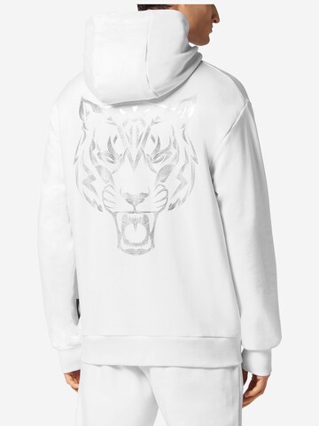 Felpa 'Tiger' di Plein Sport in bianco