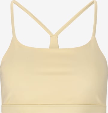 Athlecia - Sujetador deportivo 'Blossom' en amarillo: frente
