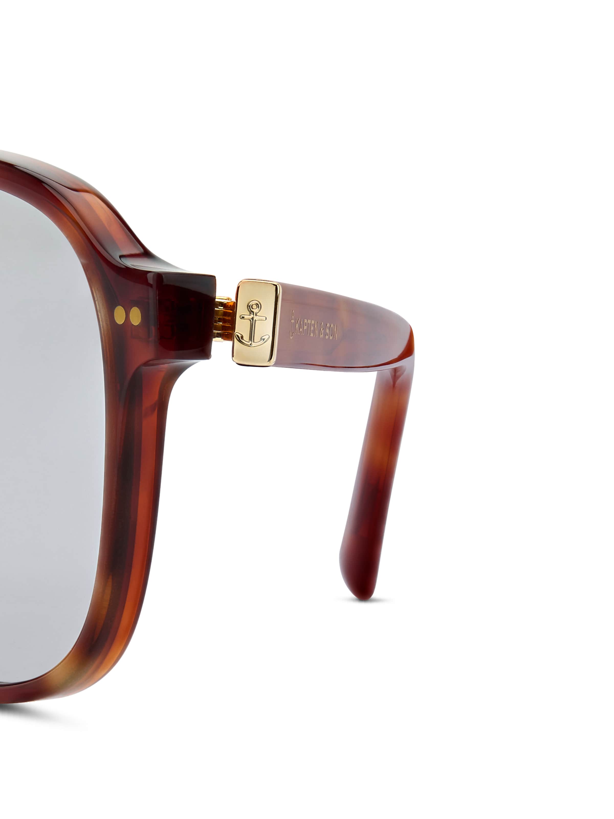 Occhiali da sole 'Zurich Edge' di Kapten & Son in marrone