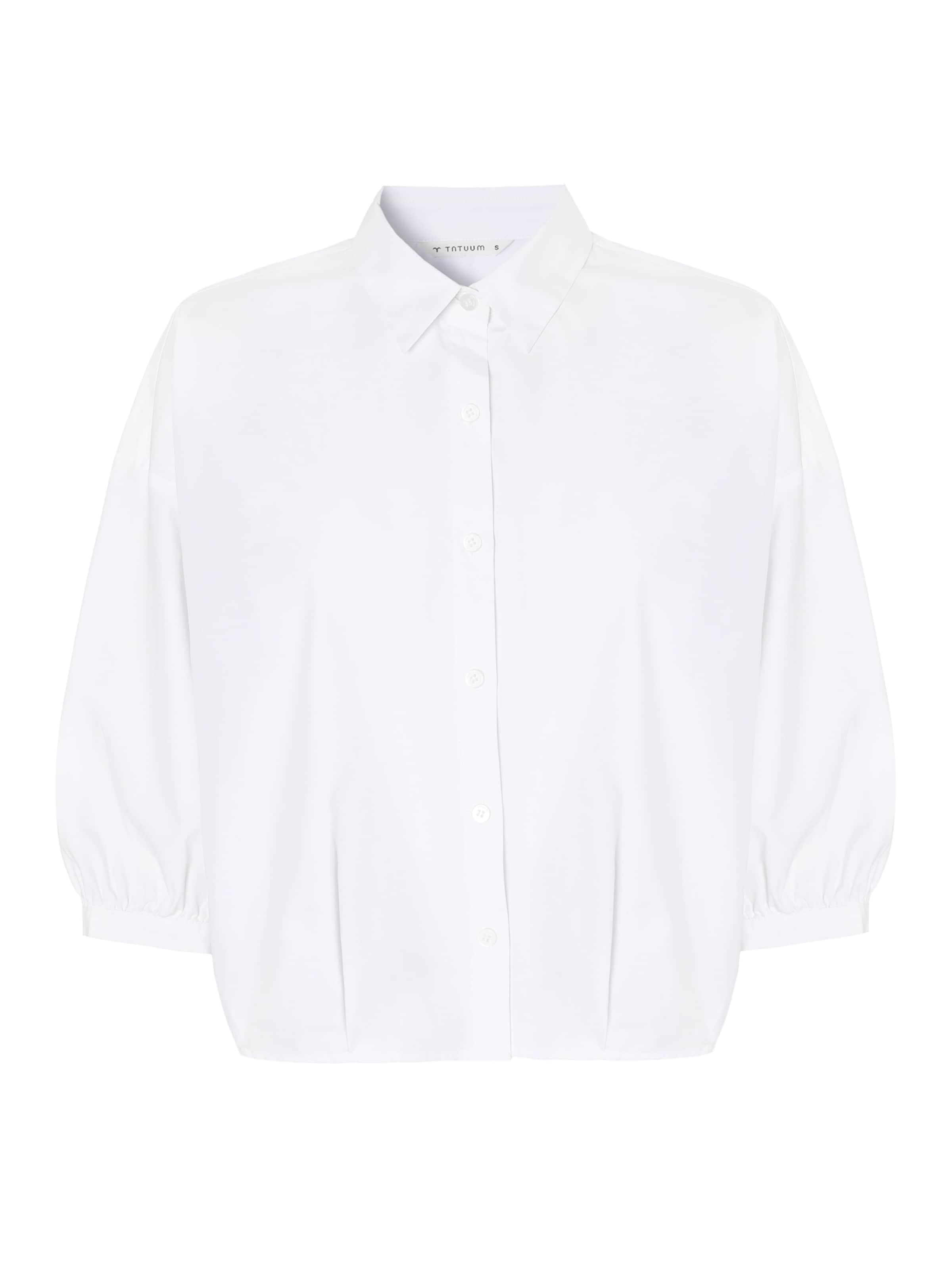 TATUUM Blouse 'Dove' in White: front