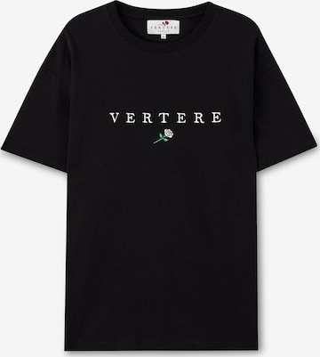 Vertere Berlin T-shirt i svart: framsida